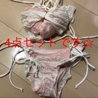 PEAK & PINE ビキニ4点セット 水着 ビキニ ピークアンドパイン 4点セット