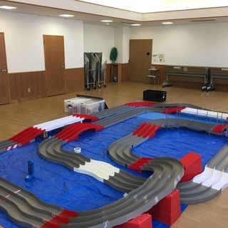 ７月７日（日）　知多市児童センター　七夕祭り　ミニ四駆コースを設置