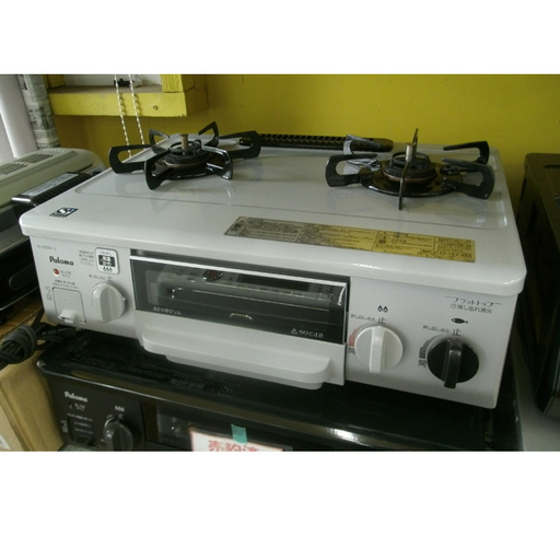 札幌 幅56cm LP/プロパン ガステーブル ガスコンロ パロマ 2013年製 左強火 IC-330SV-1L
