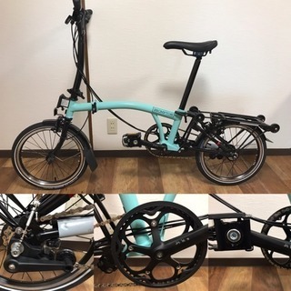 未使用品 美車 BROMPTON ブロンプトン M6R ブラックエディション 折畳み ミニベロ