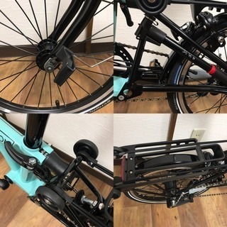 未使用品 美車 BROMPTON ブロンプトン M6R ブラックエディション 折畳み ミニベロ