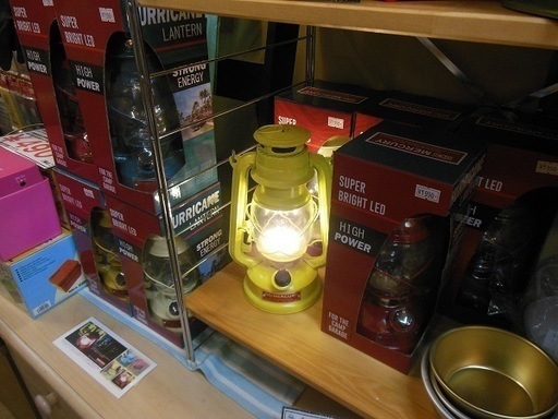 【販売終了しました。ありがとうございます。】MERCURY LED　ハリケーンランタン　アウトレット品