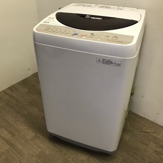 052807☆シャープ 6.0kg洗濯機 10年製☆