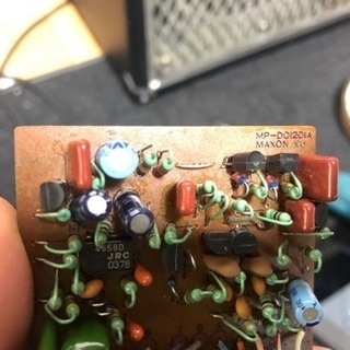 Maxon OD-808 OVERDRIVE・日本製ヴィンテージ・MP-DO12OIA・MAXON KU JRC4558D/0378チップ搭載 動作品！