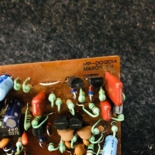 Maxon OD-808 OVERDRIVE・日本製ヴィンテージ・MP-DO12OIA・MAXON KU JRC4558D/0378チップ搭載 動作品！