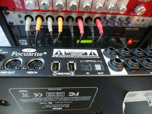 Focusrite Saffire PRO 40 オーディオインターフェイス フォーカス