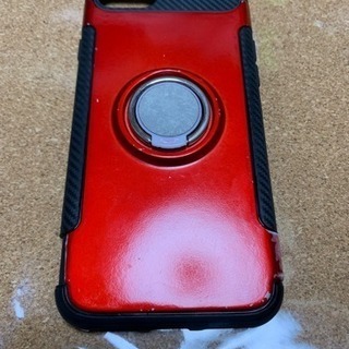 iPhone7スマホカバー(赤)
