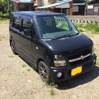 ワゴンR　RR　DI　H17年　4WD　黒　ターボ　車検R1年7...