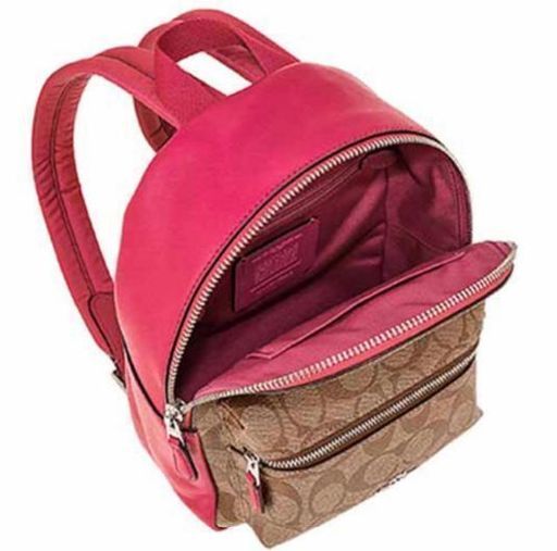 COACH ピンク ミニリュック バッグ（ピンク系 Coach(コーチ