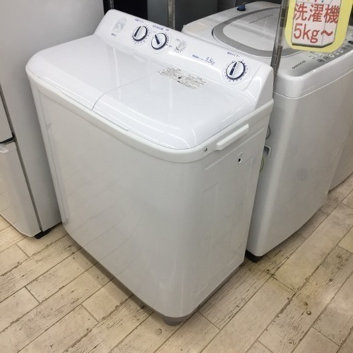 東区 和白  Haier5.5㎏2槽式洗濯機2018年製 JW-W55E 0528-5