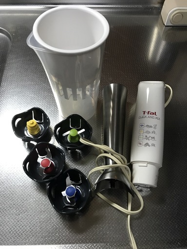 ハンドブレンダー　T-fal クリック＆ミックス