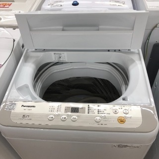 2018年 パナソニックの5.0キロの洗濯機 動作確認 クリーニ...