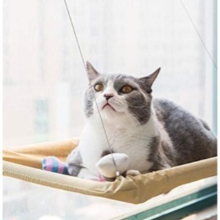 猫窓ハンモック 猫窓ベッド耐重20kg