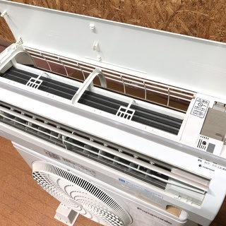 Panasonic 2011年 2.2kw 6畳用 ルームエアコン CS-J221C 分解クリーニング済