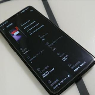 ANDROID - oneplus 6 ブラック 128gb SIMフリー OnePlus 6 Mirror Black 8GB/128GB 6.28