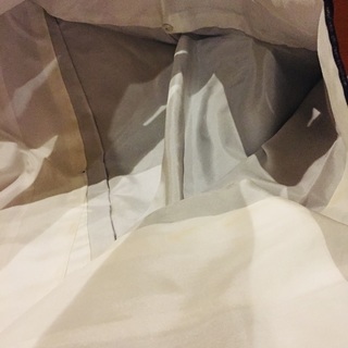 本場鹿児島大島紬 紫 向かい鳥