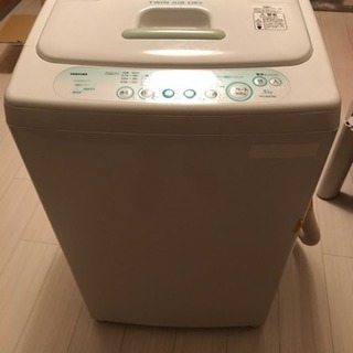 洗濯機 2010年 TOSHIBA 5キロ