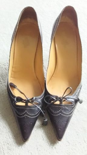 【お値下げ】エルメス パンプス38.5