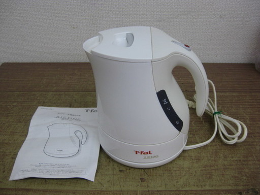 ティファール T-faL 電気ケトル ジャスティン JUSTINE ホワイト 1.2L