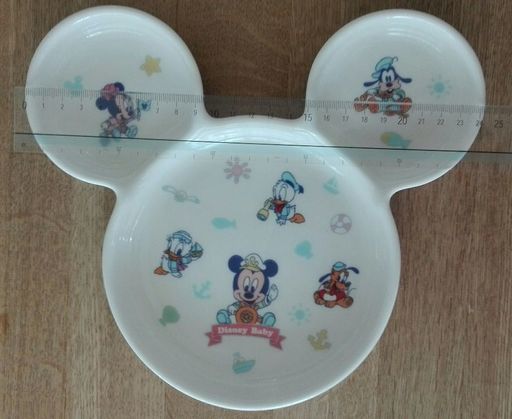 中古 ディズニーベビー食器 モンブラン 杉並の食器 プレート の中古あげます 譲ります ジモティーで不用品の処分