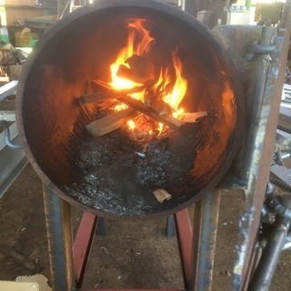 作業場用薪ストーブ