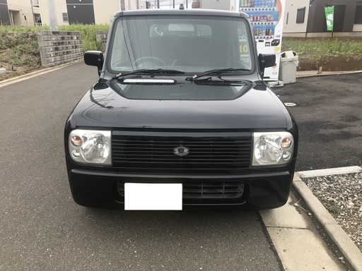 総額万円😉ラパン😉UA-HE21S😉黒😉車検11月まで有😉11万  