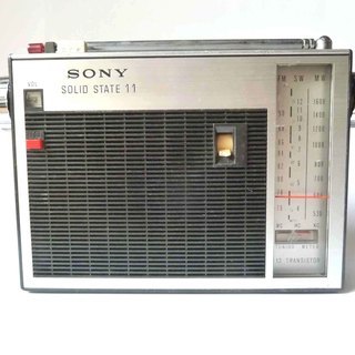 ・レトロ・整備済み・動作品･SONY FM/SW/MWトランジス...