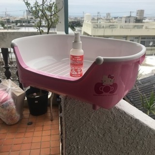 猫用トイレとトイレしつけスプレー  まだあります！