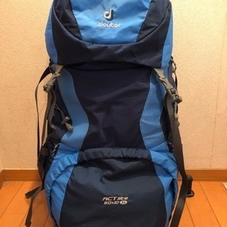 お譲り完了　deuter  バックパック  60＋10