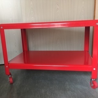 【IKEA】真っ赤なのワゴンカート無料！！