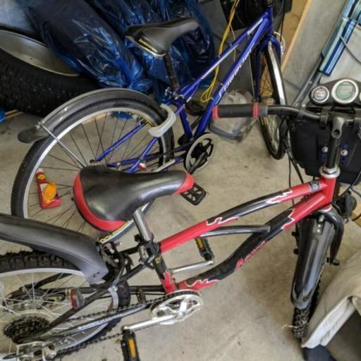 自転車　キックスケーター