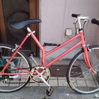 【即乘】送料無料BRIDGESTONE 折り畳み自転車 GRANDTECH 7速 ビンテージ]BRIDGESTONE グランテック24吋 折り畳み自転車