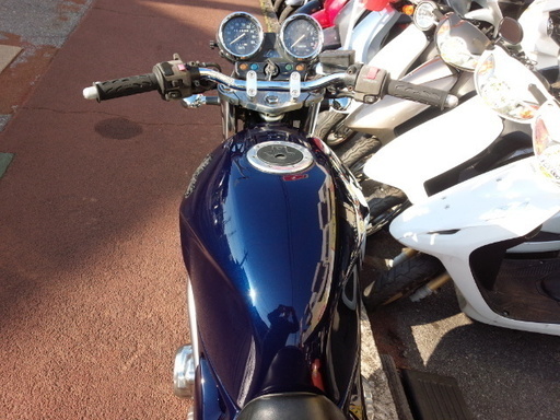 NO.2691　バリオス（ＢＡＬＩＵＳ）　水冷４サイクル１６バルブ４気筒２５０ｃｃ　ネイビー　☆彡 NO.2691 バリオス（BALIUS） 水冷4サイクル16バルブ4気筒