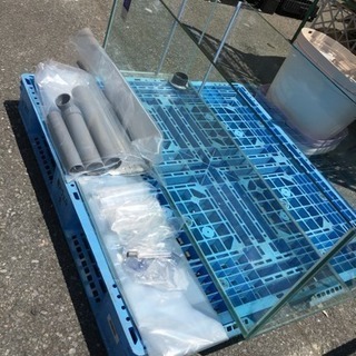 値下げ!!コトブキ水槽1200!!オーバーフロー!!未使用品！