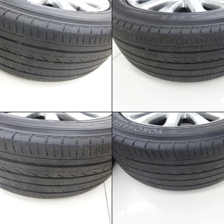 00018 トヨタ クラウンマジェスタ UZS186 純正アルミホイール＋サマータイヤ ４本