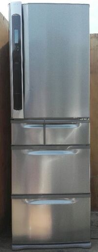 東芝 TOSHIBA 自動製氷 5ドア冷蔵庫 GR-40GT 401L タッチオープンドア `08年製品 配送無料