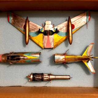 アルミ貼りF86-F40セイバー「天竜」1/48 フルスクラッチ