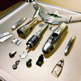 アルミ貼りF86-F40セイバー「天竜」1/48 フルスクラッチ アルミ貼りF86-F40セイバー「天竜」1/48 フルスクラッチ