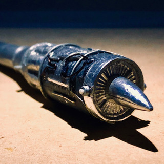 アルミ貼りF86-F40セイバー「天竜」1/48 フルスクラッチ