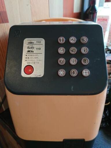 旧公衆電話機ピンク電話ボタン式元鍵なし まだ使えます Hal555 糀谷の電話 ｆａｘ 電話機 の中古あげます 譲ります ジモティーで不用品の処分