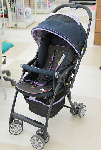 状態良好!!Aprica/アップリカ A型ベビーカー カルーンプラス 92565/SE93BPRJ