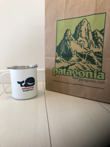 【残り1個】Patagonia パタゴニア happy  whale マグカップ