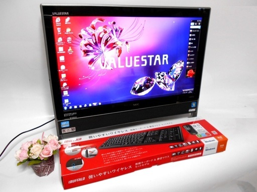 モニタ付パソコン メモリ8G/HDD2TB/ブルーレイ/Win10/core i5/オフィス/一体型