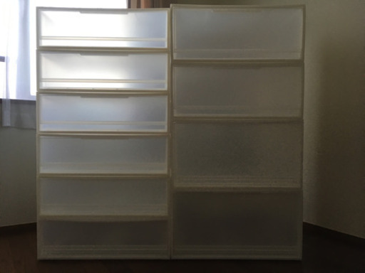 サイズ揃っています 無印良品 ポリプロピレン収納ケース Mimo 北習志野の収納家具の中古あげます 譲ります ジモティーで不用品の処分