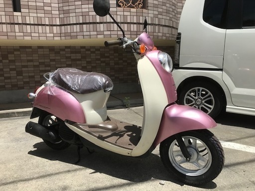 ☆夏のボーナス特価セール！①☆美車！HONDA　スクーピー　ピンク　鹿児島市