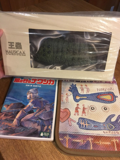 ナウシカ 未開封王蟲フィギュアとDVD