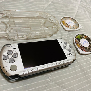 大幅値下げPSP-3000  ギングダムハーツ デザイン ソフト...