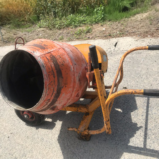 ☆WACOH 和光★高級小型建設機械 コンクリートミキサー モルタルミキサー★CM-20E 動作品 全国発送可能！ 管理番号53002