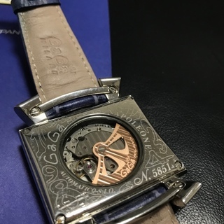 値下げしたした！!!GaGaMILANO/ガガミラノ ナポレオーネ48mm ブルー/青