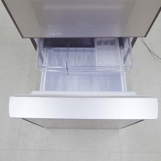 動作保証 美品 SHARP シャープ ガラストップ プラズマクラスター 冷蔵庫 SJ-GD14C-C 137L 2017年製